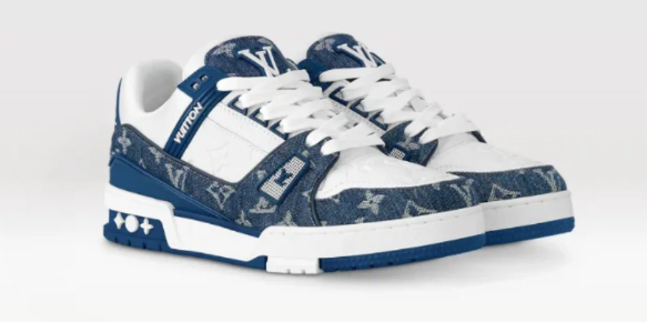 Louis Vuitton LV Trainer 'Black White Monogram'
