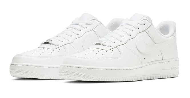 Nike Air Force 1 '07 'Triple White' - Men's Shoe