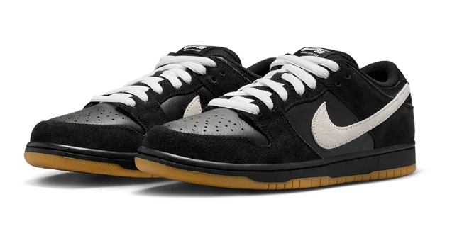 Nike SB Dunk Low Pro 'Black White' - Men's Shoe