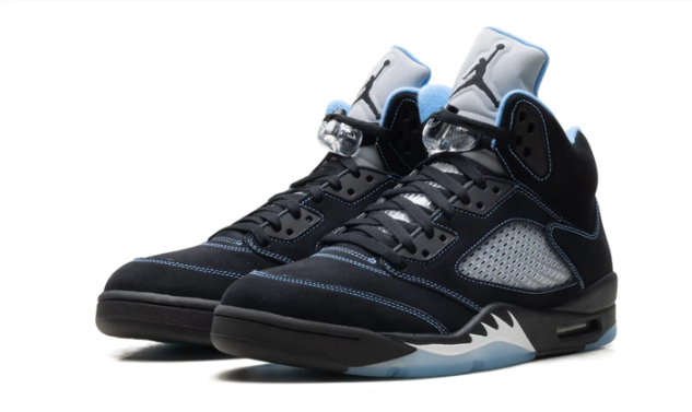 Air Jordan 5 Low 'Black University Blue' 2026 – DD0587-008