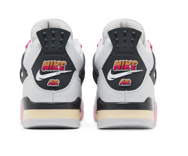 Air Jordan 4 Retro 'Comic' – Off-White / Pink / Lavender
