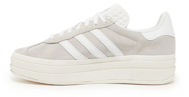 Adidas Gazelle Bold Women's Sneaker – Grey White HQ6893