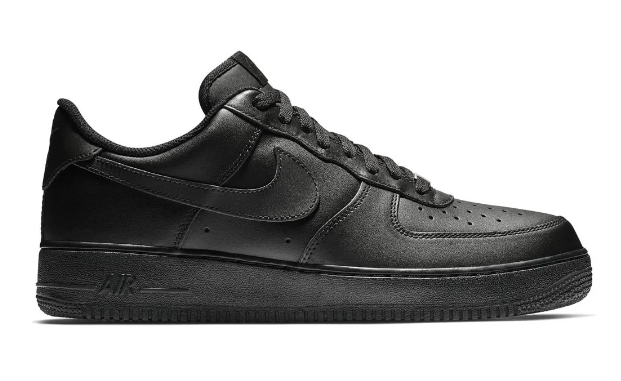 Nike Air Force 1 '07 'Triple Black' - Men's Shoe