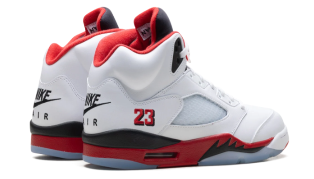 Air Jordan 5 'Fire Red / Black Tongue' 2025 – HQ7978-101