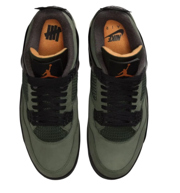 Undefeated x Air Jordan 4 'Deep Green' 2025 – IB1519-200