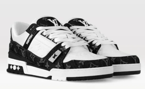 Louis Vuitton LV Trainer 'Black White Monogram'