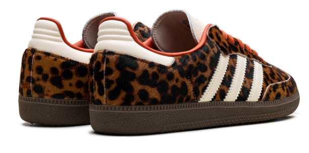Adidas Samba OG WMNS 'Leopard' - Cream Orange | JI2734