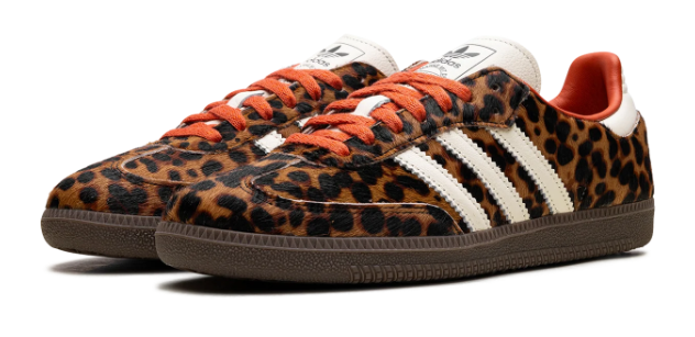 Adidas Samba OG WMNS 'Leopard' - Cream Orange | JI2734