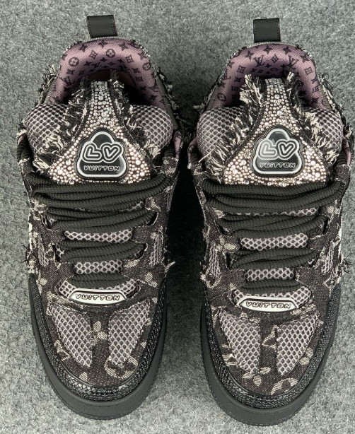 Louis Vuitton LV Skate Sneaker 'Black Swarovski Monogram'