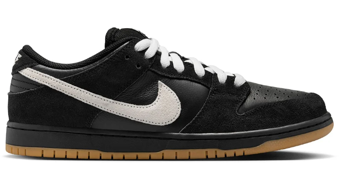 Nike SB Dunk Low Pro 'Black White' - Men's Shoe