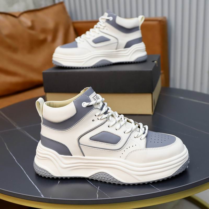 UGG Men's High-Top Sneaker Boot – White/Grey
