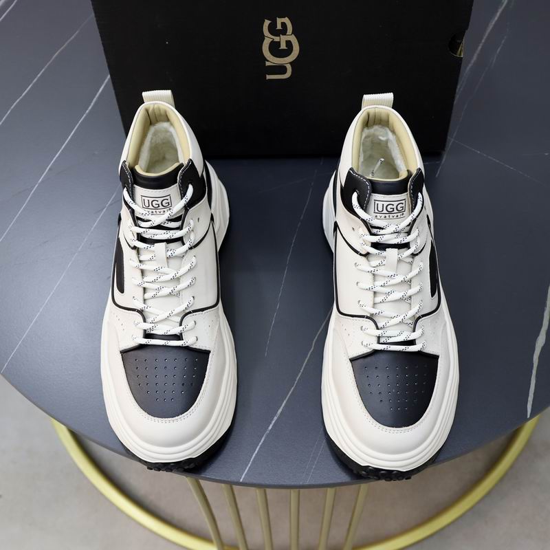 UGG Men's High-Top Sneaker – White / Black | EU 38–44