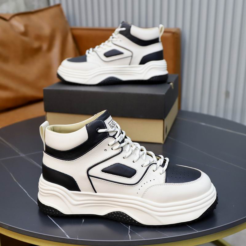 UGG Men's High-Top Sneaker Boot – White/Black