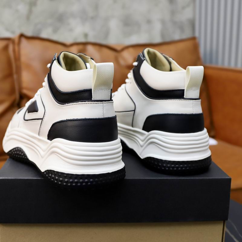 UGG Men's High-Top Sneaker Boot – White/Black