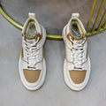 UGG Men's High-Top Sneaker – White / Khaki | EU 38–44