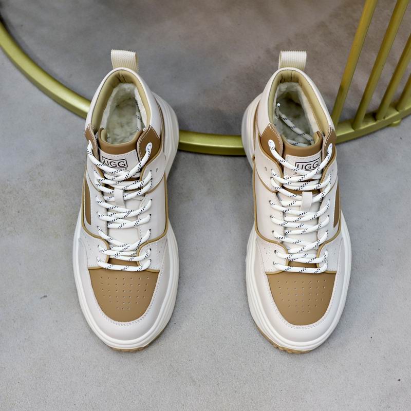 UGG Men's High-Top Sneaker – White / Khaki | EU 38–44