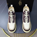 UGG Men's High-Top Boot – Cream / Burgundy / Taupe | EU 38–44