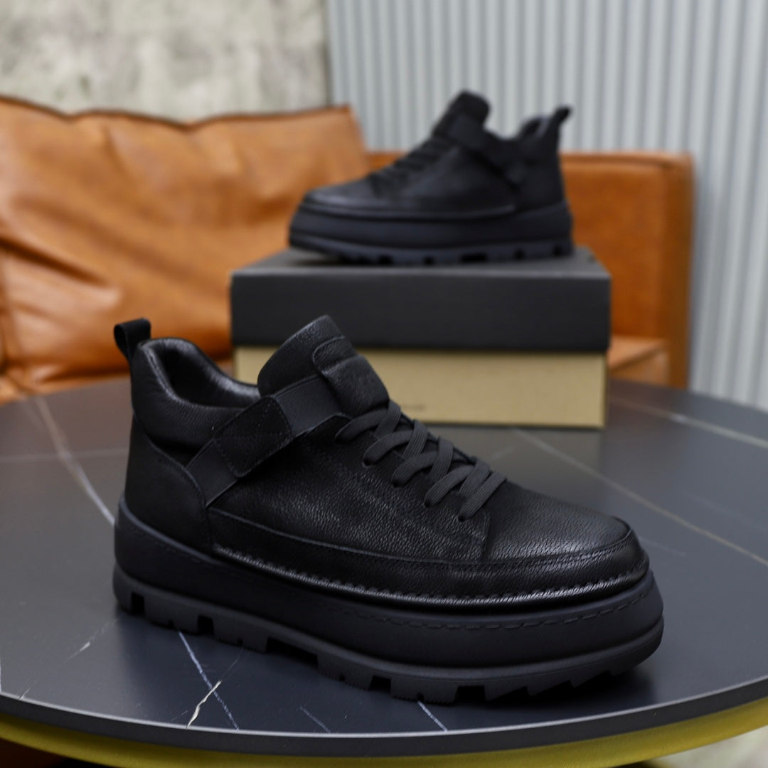 UGG Men’s High-Top Boot – Triple Black Leather | EU 39–44