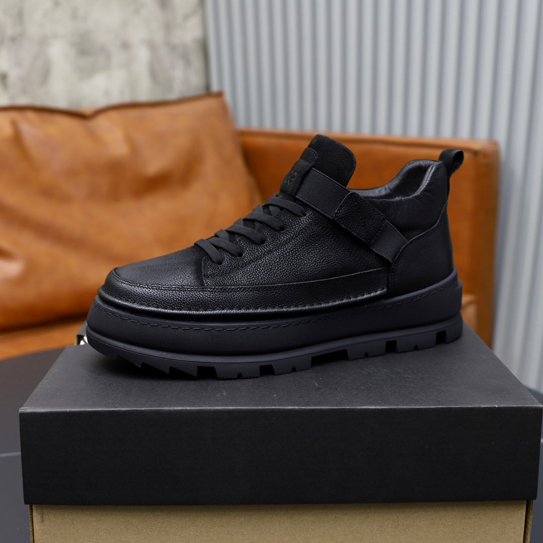 UGG Men’s High-Top Boot – Triple Black Leather | EU 39–44