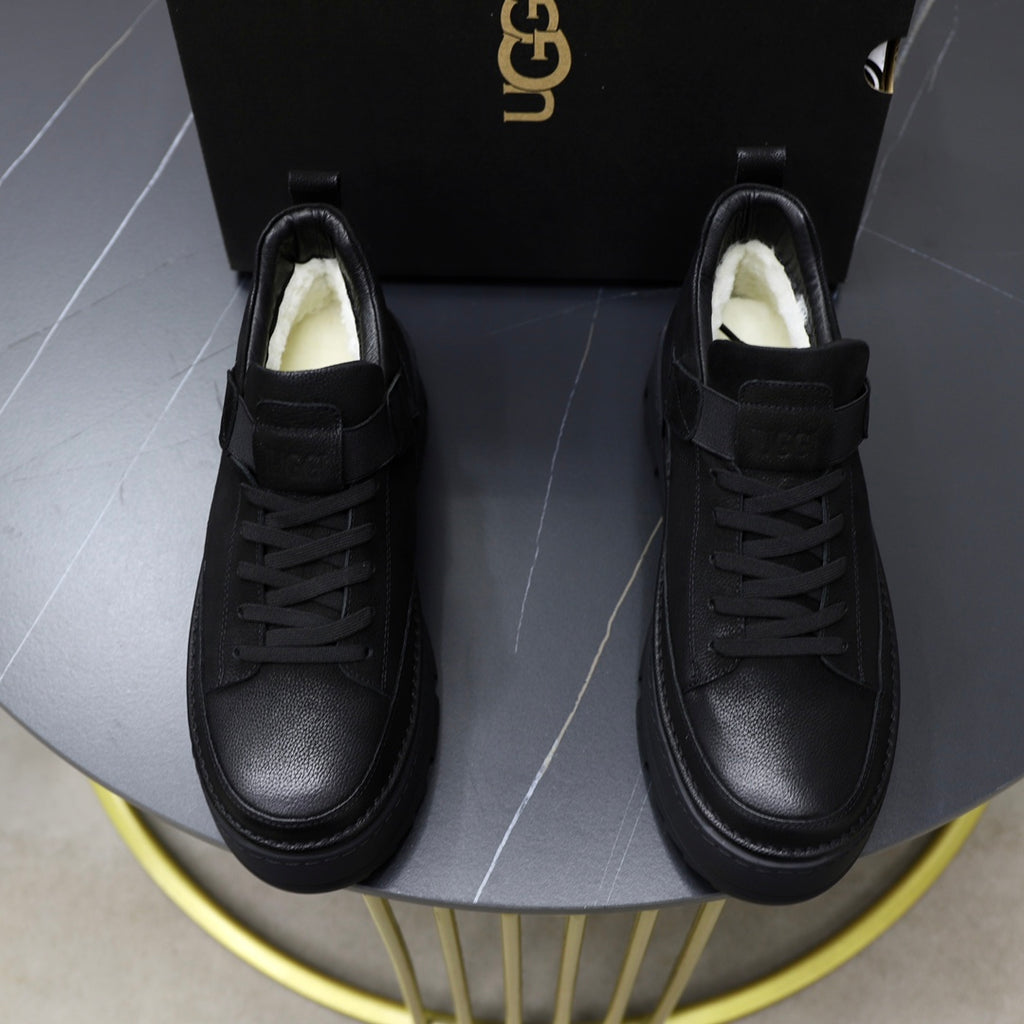 UGG Men’s High-Top Boot – Triple Black Leather | EU 39–44