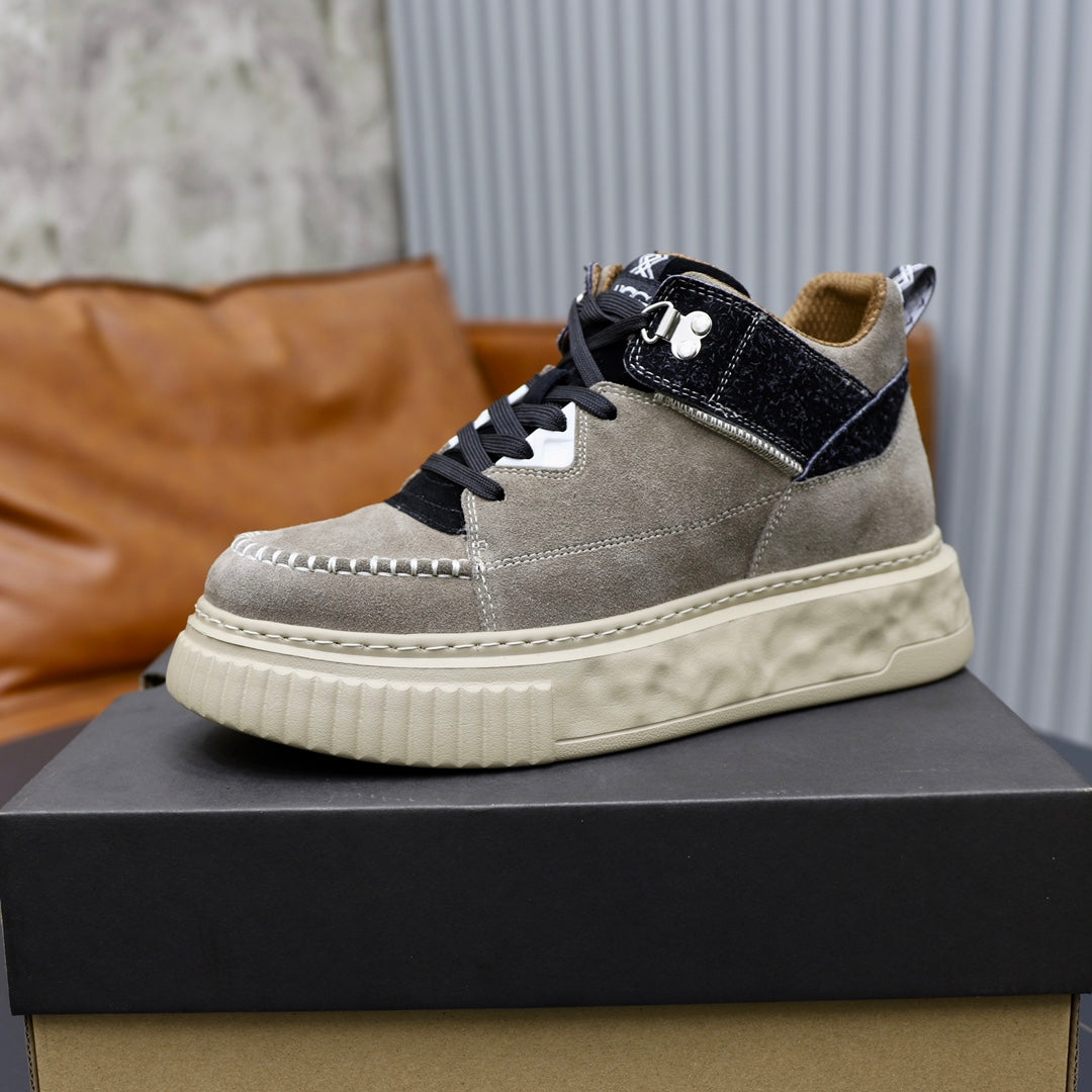 UGG Men's High-Top Sneaker – Grey Suede & Black | EU 39–44