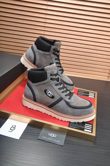 UGG Men's Classic High-Top Sneaker Boot – Charcoal Grey