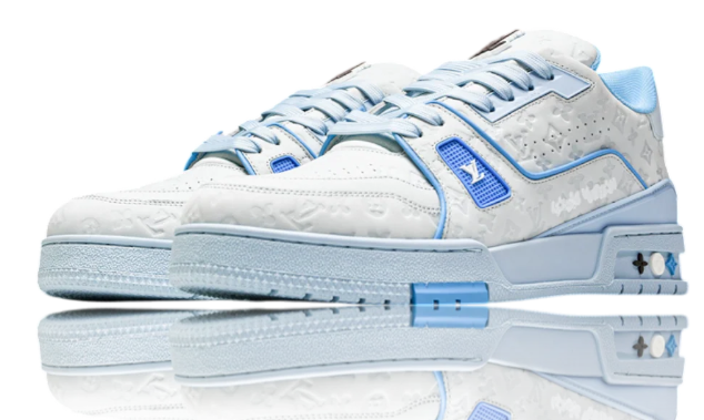 Louis Vuitton x Tyler, The Creator Trainer Low 'Blue'