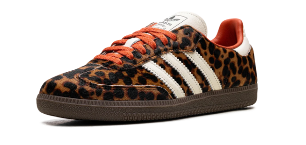 Adidas Samba OG WMNS 'Leopard' - Cream Orange | JI2734