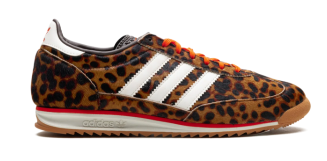 Adidas SL 72 OG WMNS 'Leopard Print' - Impact Orange | JI0189